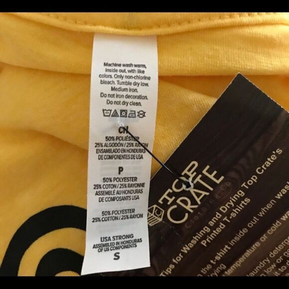 Top Crate Touch Down Tee NWT Various Sizes - Picture 4 of 5